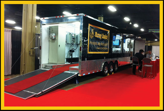 MUSTANG Sampling Mobile Training Trailer